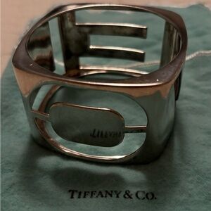 Tiffany & Co. Silver Geometric Cuff